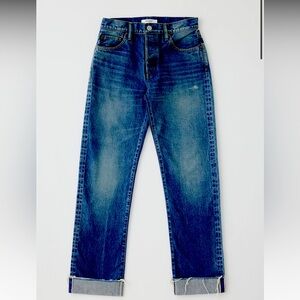 Moussy high rise straight leg size 27